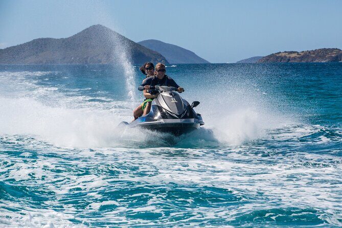 1-Hour Guided Jet Ski Tour in St. Thomas from Frenchman's Reef - Hassel Island Stop: A Quick Burst of Caribbean Archaeology