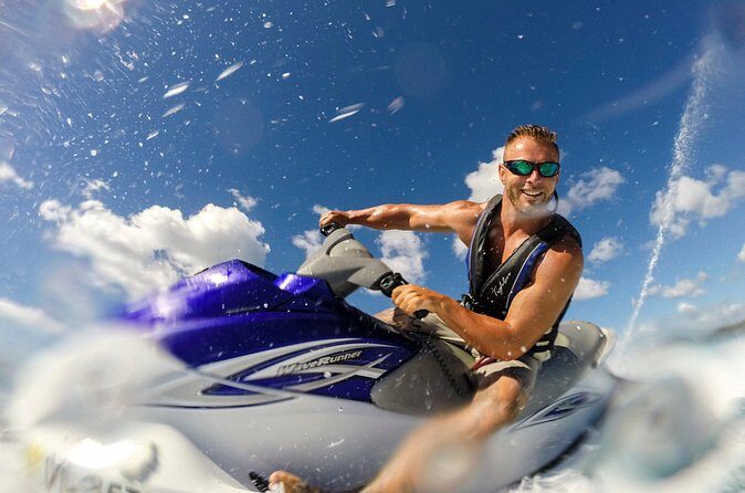 1-Hour Guided Jet Ski Tour in St. Thomas from Frenchman's Reef - Water Island and Honeymoon Beach: Views You Can Only Reach Fast