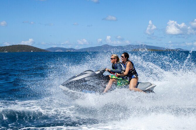 1-Hour Guided Jet Ski Tour in St. Thomas from Frenchman's Reef - How Guides Set the Pace (Sunny, Jamoy, Matt, and More)