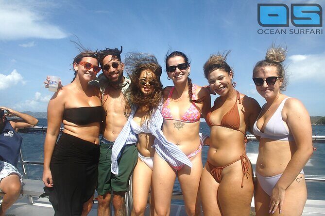 Afternoon Snorkel, Pizza & Sunset Tour departing from St. Thomas & St. John - Open bar timing and the sunset dance party payoff