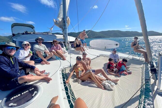Catamaran Sail to Jost Van Dyke (Soggy Dollar Bar) - White Bay and the Soggy Dollar Bar: The Main Event on Sand
