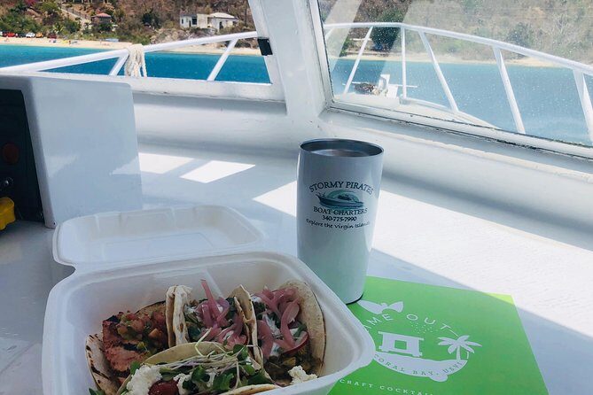 Circle the Island of St. John | Lunch stop at Lime Out (Taco Boat) - Why this sail works: small group + real time on the water