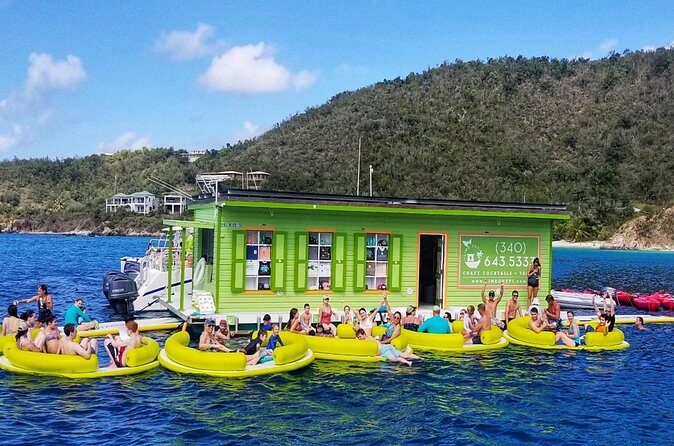 Circle the Island of St. John | Lunch stop at Lime Out (Taco Boat) - Hansen Bay and Time-Out: where the day turns snacky and social