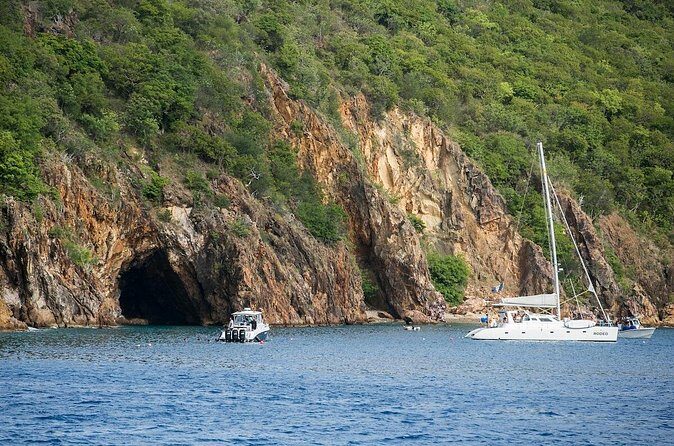 Discover The Baths of Virgin Gorda Full Day Adventure - Ritz Carlton St. Thomas - Treasure Point Caves: legends, rock formations, and a lighter walk