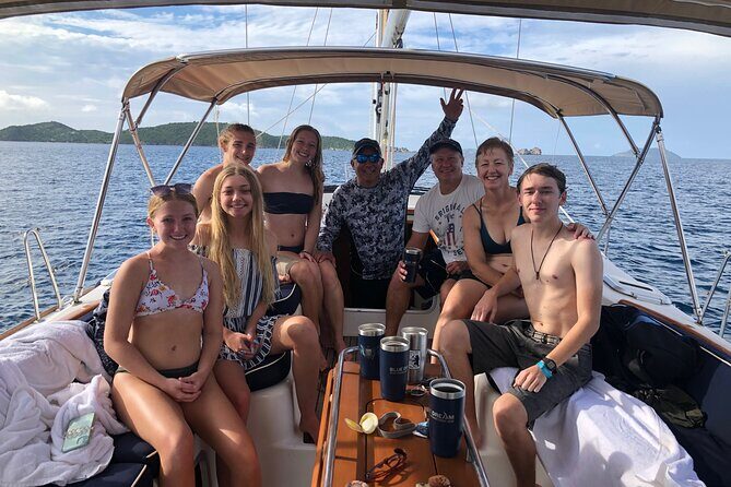 Full Day Private Charter, Snorkel St. John (12 guests, 55’ yacht) - Stop 2: Honeymoon Beach and why lunch onboard matters