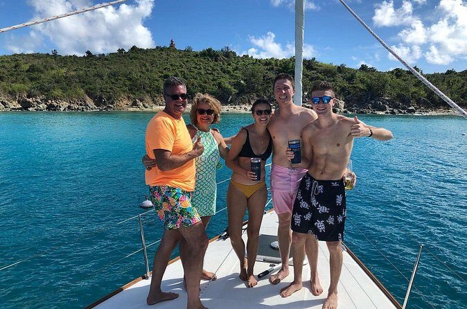 Full Day Private Charter, Snorkel St. John (12 guests, 55’ yacht) - Drinks, lunch, and the small details that prevent a boat-day headache