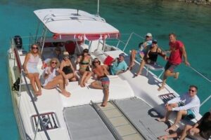 Full or Half Day Private Power Catamaran- USVI Beach and Snorkel - Snorkeling on this boat: what gear you get and what to look for