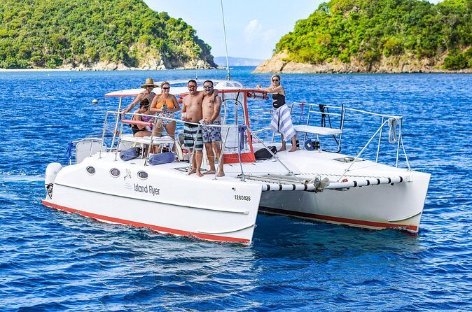 Full or Half Day Private Power Catamaran- USVI Beach and Snorkel - Getting there: American Yacht Harbor in Red Hook