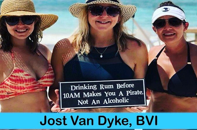 Jost Van Dyke - Funday! - Sandy Cay timing: short stop, big payoff