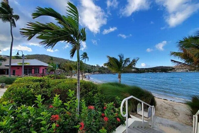 Paradise Taxi & Tours USVI-St. Thomas Airport Transfer to Wyndham Margaritaville - Where you meet your driver at Cyril E. King Airport