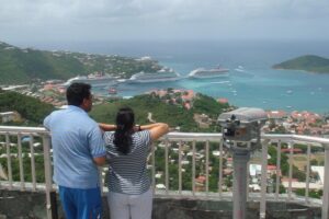 Paradise Taxi & Tours USVI-St.Thomas-Virgin Islands-Island Magen's Beach Tour - Cruz Bay pickup, small-group limits, and why the van matters