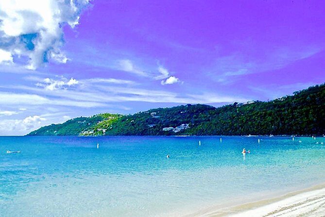 Paradise Taxi & Tours USVI-St.Thomas-Virgin Islands-Island Magen's Beach Tour - Fort Christian stop: a quick walk where colonial history meets a busy harbor