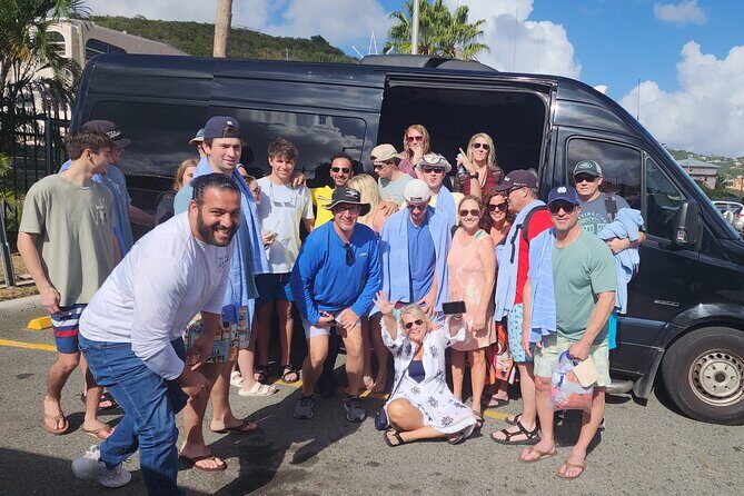 Paradise Taxi & Tours USVI -St. Thomas, Virgin Islands-Private Group-Island Tour - Mountain Top and Drake’s Seat: Two Ways to See Magens Bay