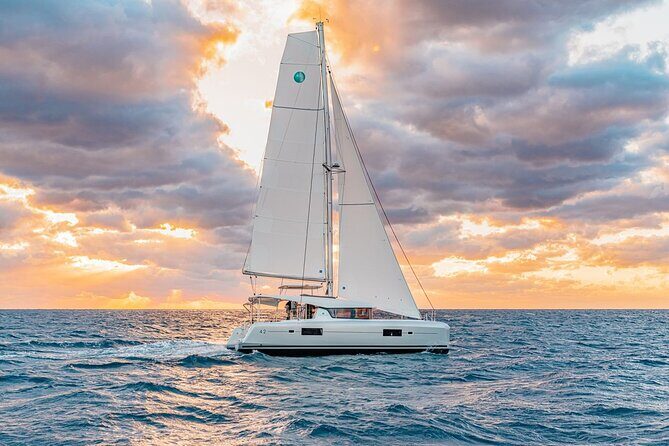 Private Luxury Charter Aboard New Multi-Deck Lagoon Catamaran - How the Day Flows: Snorkel, Drinks, Then Beach Time