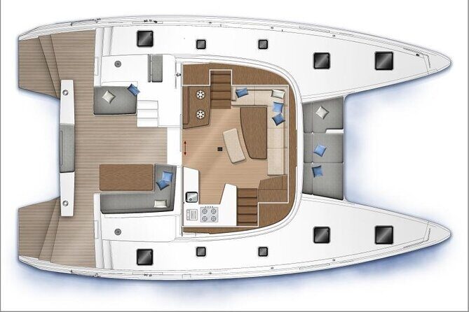 Private Luxury Charter Aboard New Multi-Deck Lagoon Catamaran - Crew Energy: Captains and First Mates Who Actually Engage