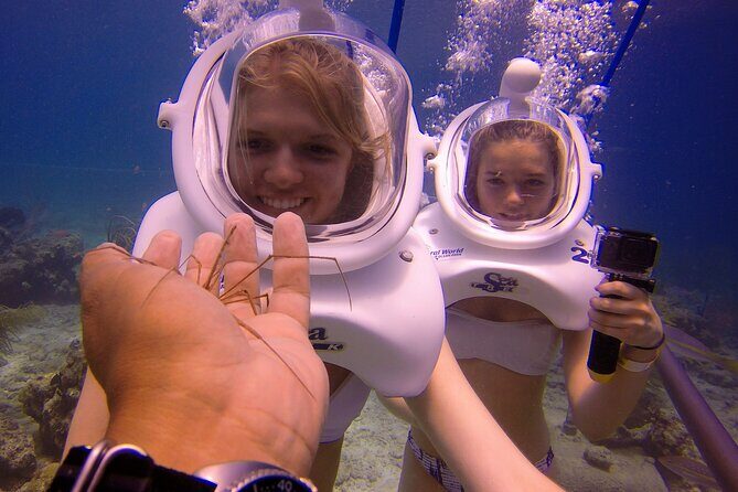 Sea Trek Helmet Dive at Coral World Ocean Park - Make it a full Coral World day after the helmet session