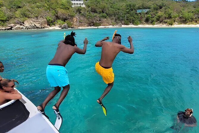 SeaFari FastCat - Sun, Fun, Swimming, Snorkeling & Boat Party - How the SeaFari FastCat Turns St Thomas Into a 4-Hour Water Day