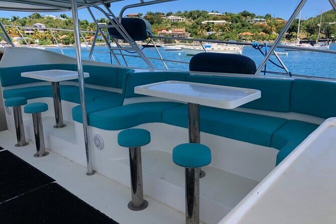 Snorkel & Swim with Turtles. Semi Private Tour to Buck Island & Honeymoon Beach - Honeymoon Beach on Water Island and Dinghy’s Bar stop