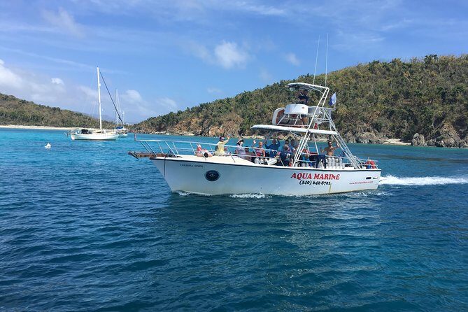 Snorkeling Adventure in St Thomas - From Saga Haven Marina: The Boat Ride to Two Snorkel Zones