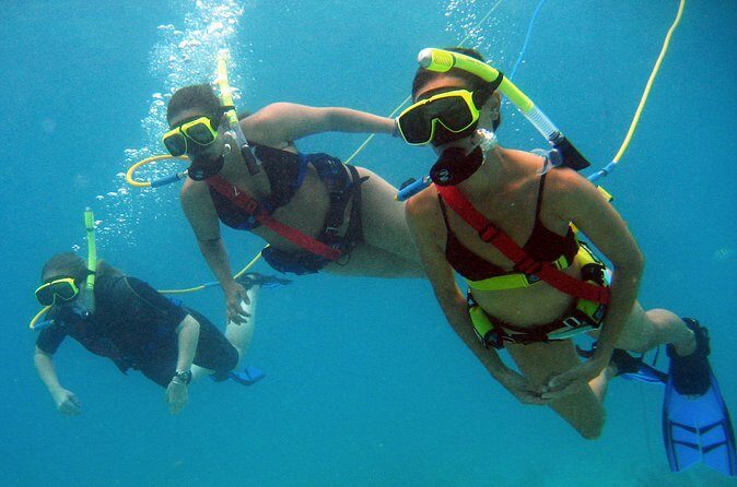 Snuba Adventure at Coral World Ocean Park - The real-world risk: rough seas and “bumpy” staging