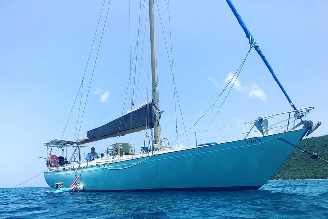 SPECIAL - (Up to 4 Passengers) All Inclusive Day Sail - A 40-Foot Sailboat Day: Relaxed Sailing With Hands-On Moments
