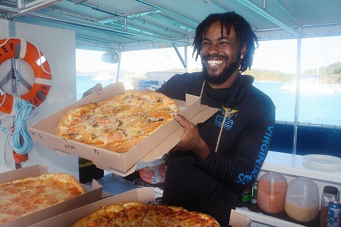 St. James Snorkel & Pizza Pi Lunch - Reef Time and Pizza Pi: The Simple Idea That Works
