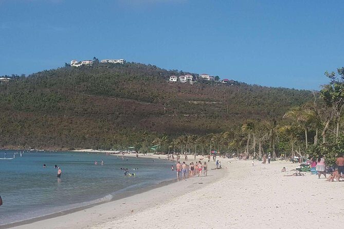 St John Island and Trunk Bay Beach Tour - Trunk Bay: 2 hours of sand, snorkeling, and crowd management
