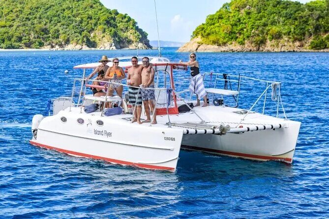 St Thomas~St John Snorkel, Swim & Beach Trip on MV Island Flyer - Red Hook Check-In and the Easy Board-Ready Start