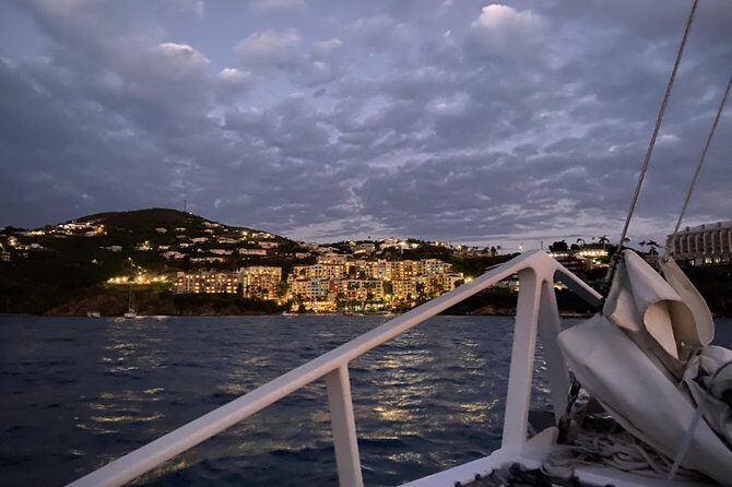 Sunset & Harbor Lights Dinner Sail from the Marriott's Frenchman's Cove - Key highlights at a glance