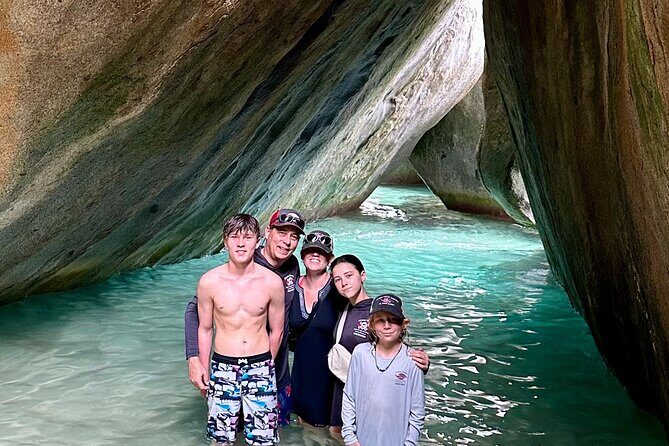 The Baths, Virgin Gorda, Cooper Island & Norman Island Snorkel - Norman Island snorkel (or float): remote water with Blackbeard lore