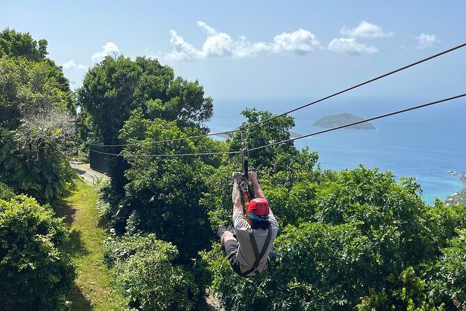 Tree Limin' Extreme Zipline - Ocean Views While You Fly: What the Canopy Feels Like