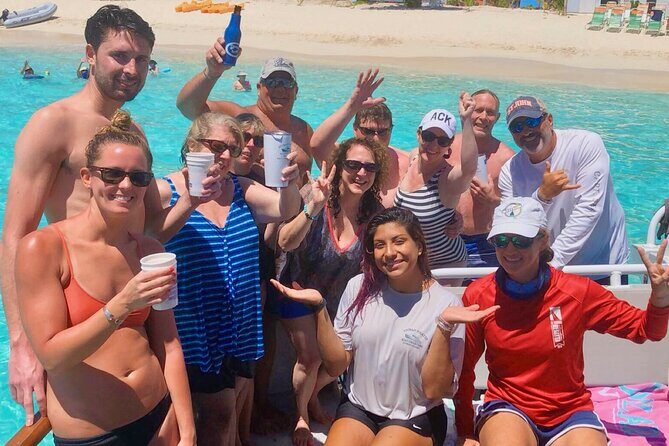 US Virgin Islands Island Hop & Food Boat Tour - Johnny Lime (Lime Out VI): The Floating Taco Bar Swim-Up Stop